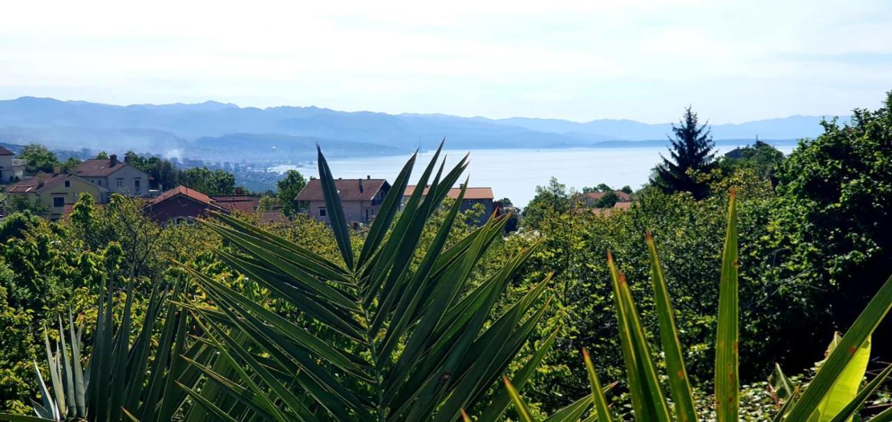 Penthouse Jacuzzi & Pool Apartmants Opatija Bagian luar foto