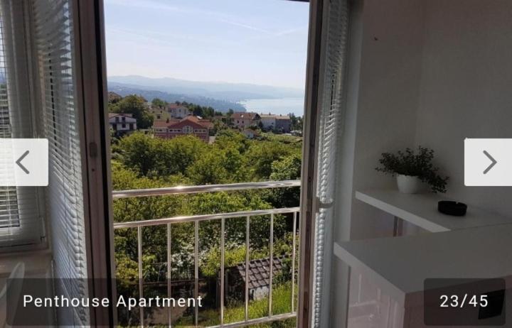 Penthouse Jacuzzi & Pool Apartmants Opatija Bagian luar foto