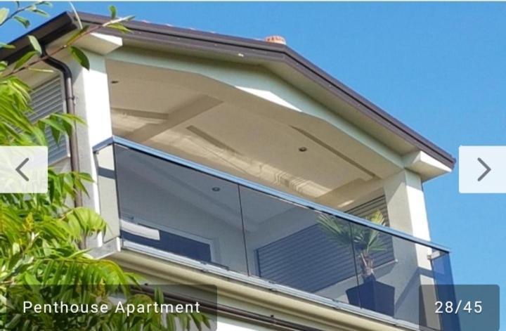 Penthouse Jacuzzi & Pool Apartmants Opatija Bagian luar foto