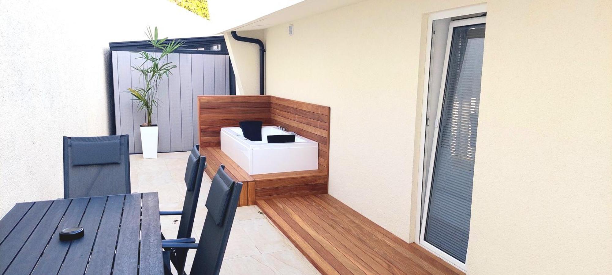 Penthouse Jacuzzi & Pool Apartmants Opatija Bagian luar foto
