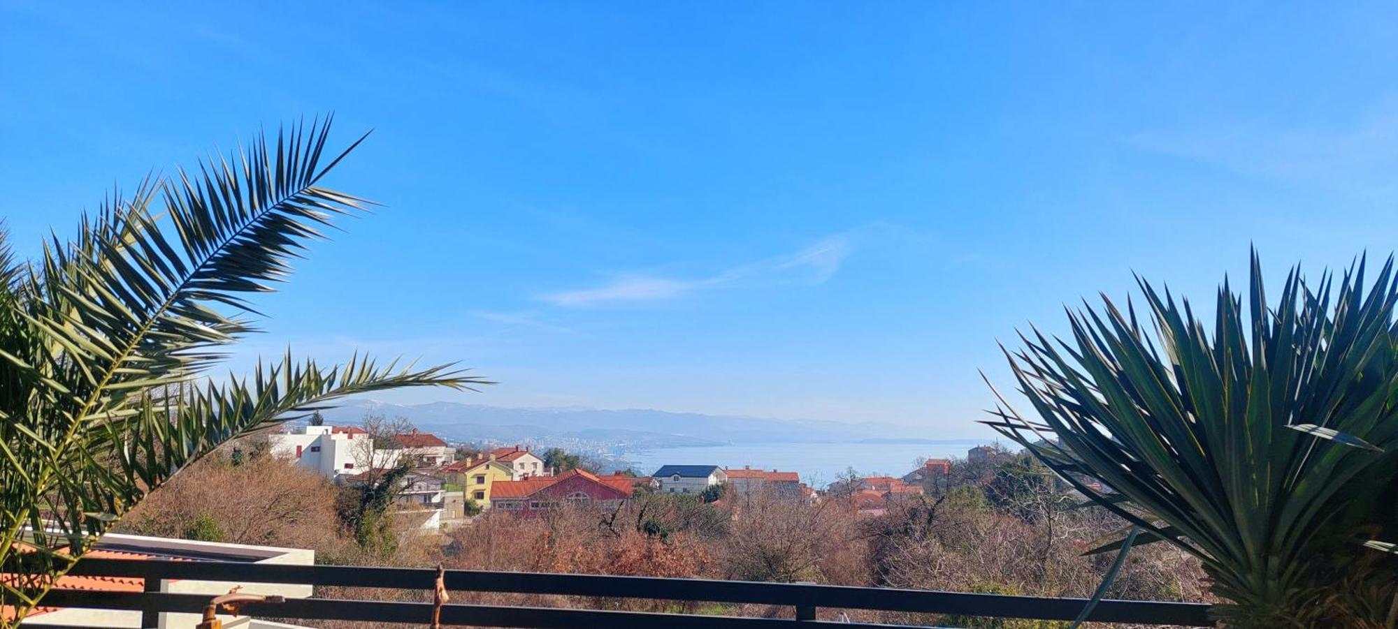 Penthouse Jacuzzi & Pool Apartmants Opatija Bagian luar foto